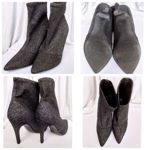 Vintage BRASH Soft Heeled Booties